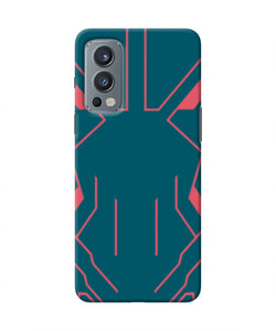 Superman Techno OnePlus Nord 2 5G Real 4D Back Cover