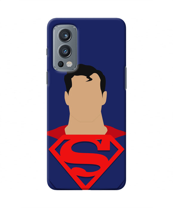 Superman Cape OnePlus Nord 2 5G Real 4D Back Cover