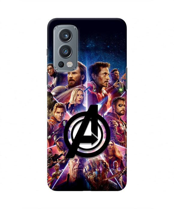 Avengers Superheroes OnePlus Nord 2 5G Real 4D Back Cover