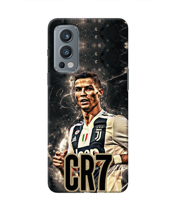CR7 Dark OnePlus Nord 2 5G Real 4D Back Cover