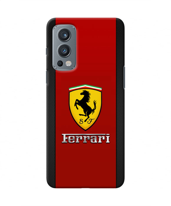 Ferrari Abstract OnePlus Nord 2 5G Real 4D Back Cover