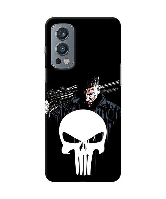Punisher Character OnePlus Nord 2 5G Real 4D Back Cover