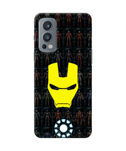 Iron Man Suit OnePlus Nord 2 5G Real 4D Back Cover