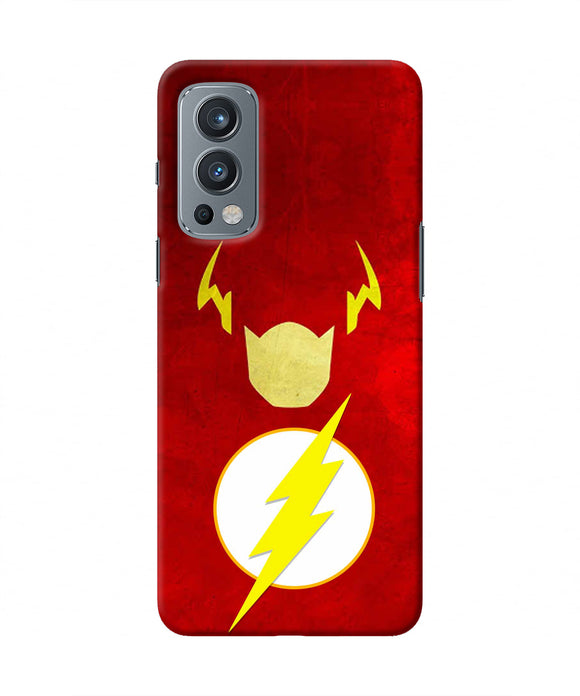 Flash Character OnePlus Nord 2 5G Real 4D Back Cover
