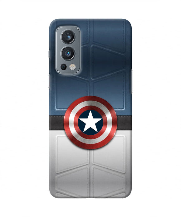Captain America Suit OnePlus Nord 2 5G Real 4D Back Cover