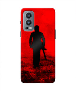 Rocky Bhai with Gun OnePlus Nord 2 5G Real 4D Back Cover