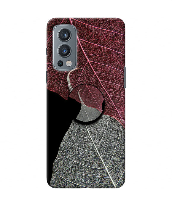 Leaf Pattern OnePlus Nord 2 5G Pop Case