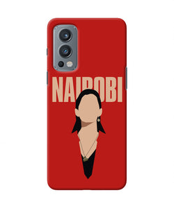 Nairobi Paint Money Heist OnePlus Nord 2 5G Back Cover