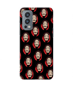 Money Heist Mask OnePlus Nord 2 5G Back Cover