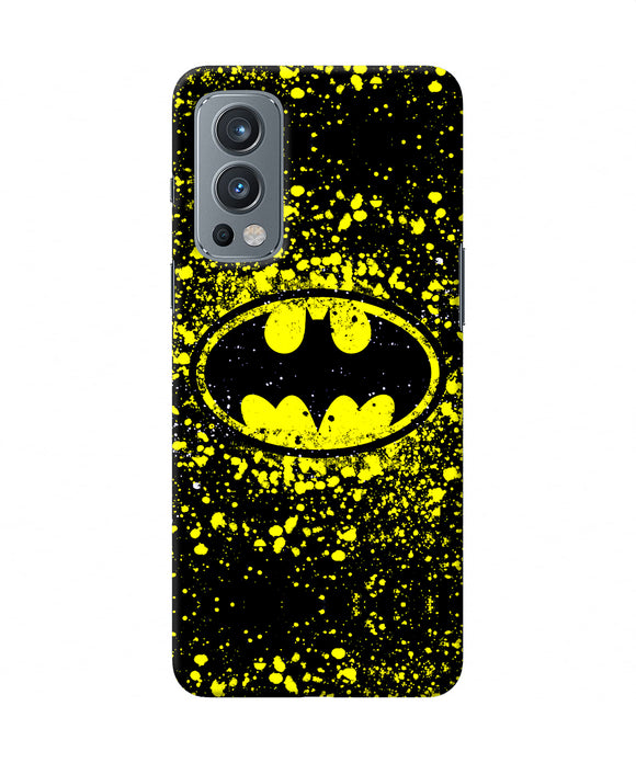 Batman last knight print yellow OnePlus Nord 2 5G Back Cover