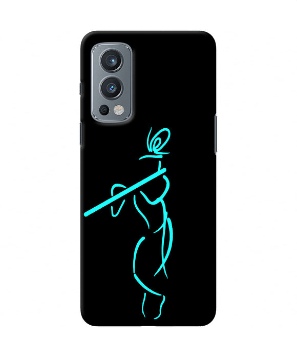 Lord krishna sketch OnePlus Nord 2 5G Back Cover