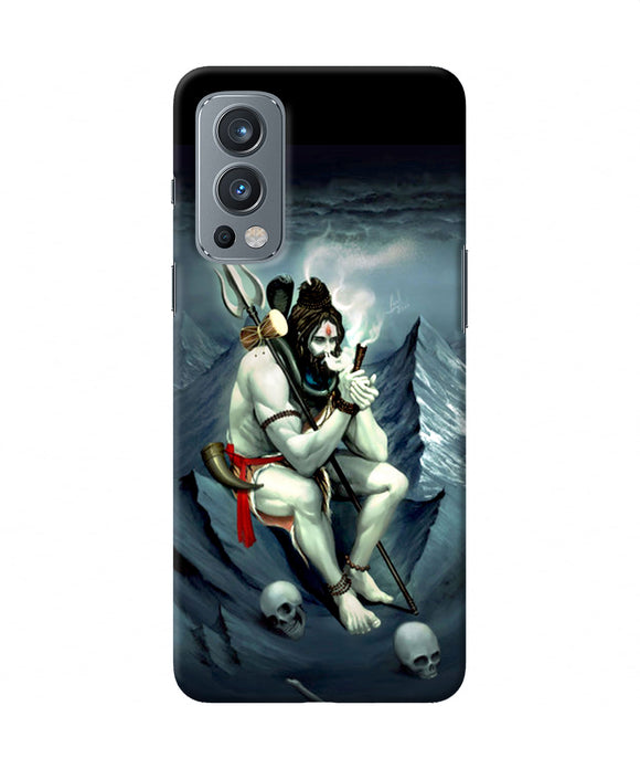 Lord shiva chillum OnePlus Nord 2 5G Back Cover