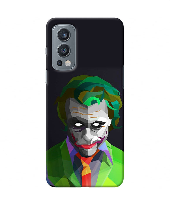 Abstract dark knight joker OnePlus Nord 2 5G Back Cover
