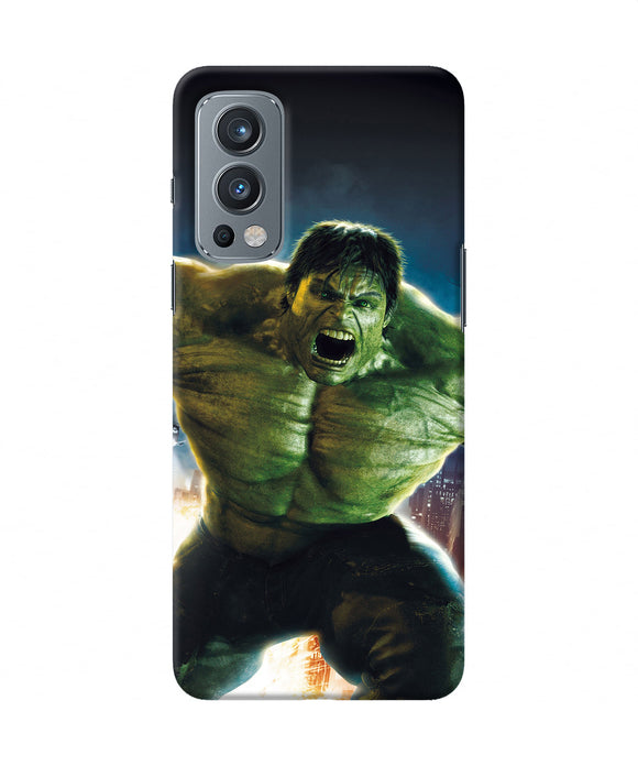 Hulk super hero OnePlus Nord 2 5G Back Cover