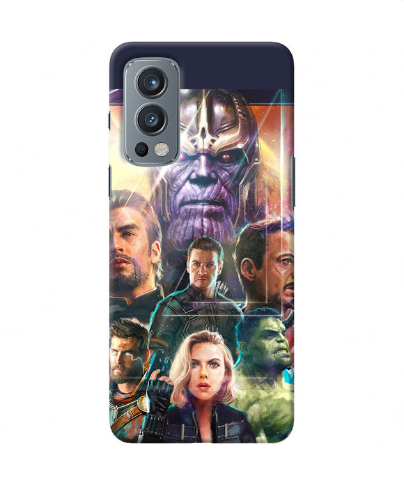 Avengers poster OnePlus Nord 2 5G Back Cover