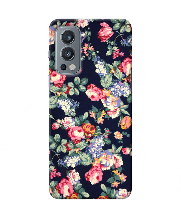 Natural flower print OnePlus Nord 2 5G Back Cover