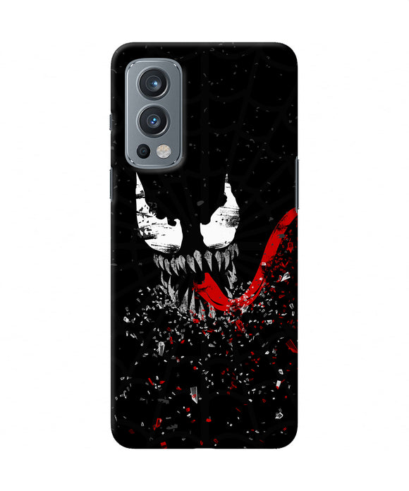 Venom black poster OnePlus Nord 2 5G Back Cover