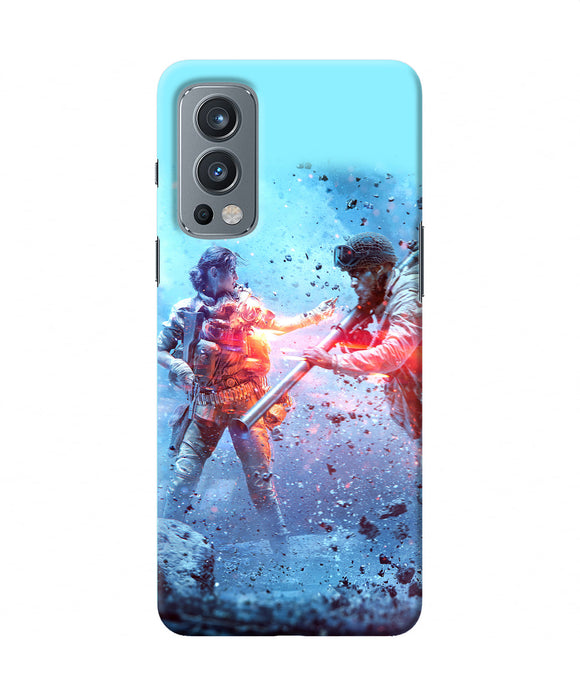 Pubg water fight OnePlus Nord 2 5G Back Cover