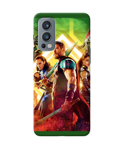 Avengers thor poster OnePlus Nord 2 5G Back Cover