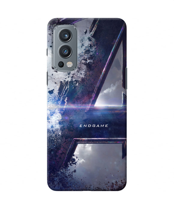 Avengers end game poster OnePlus Nord 2 5G Back Cover