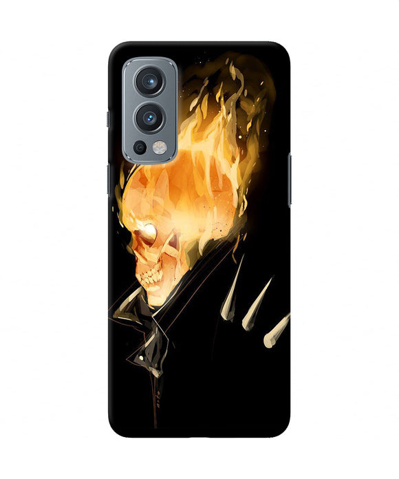 Burning ghost rider OnePlus Nord 2 5G Back Cover