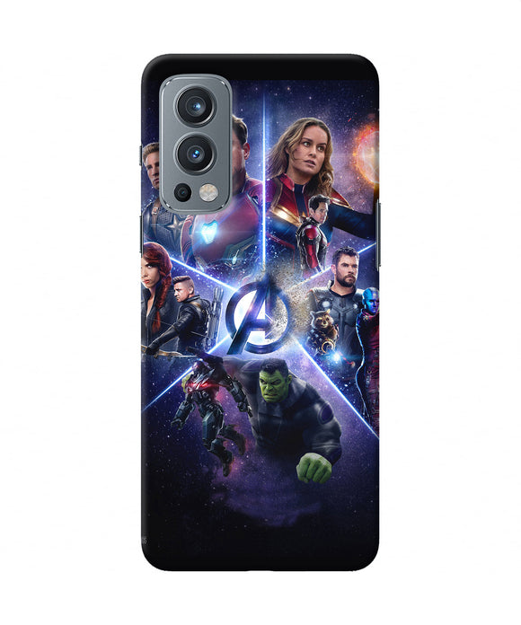 Avengers super hero poster OnePlus Nord 2 5G Back Cover