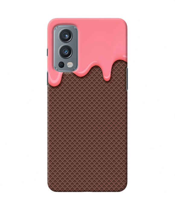 Waffle cream biscuit OnePlus Nord 2 5G Back Cover