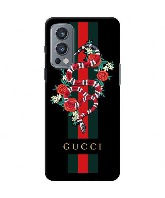 Gucci poster OnePlus Nord 2 5G Back Cover