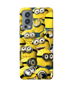 Minions crowd OnePlus Nord 2 5G Back Cover