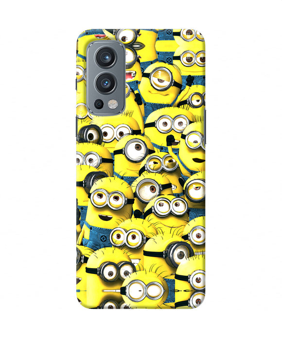 Minions mini crowd OnePlus Nord 2 5G Back Cover