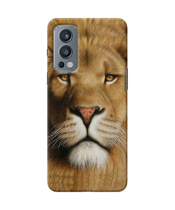 Nature lion poster OnePlus Nord 2 5G Back Cover