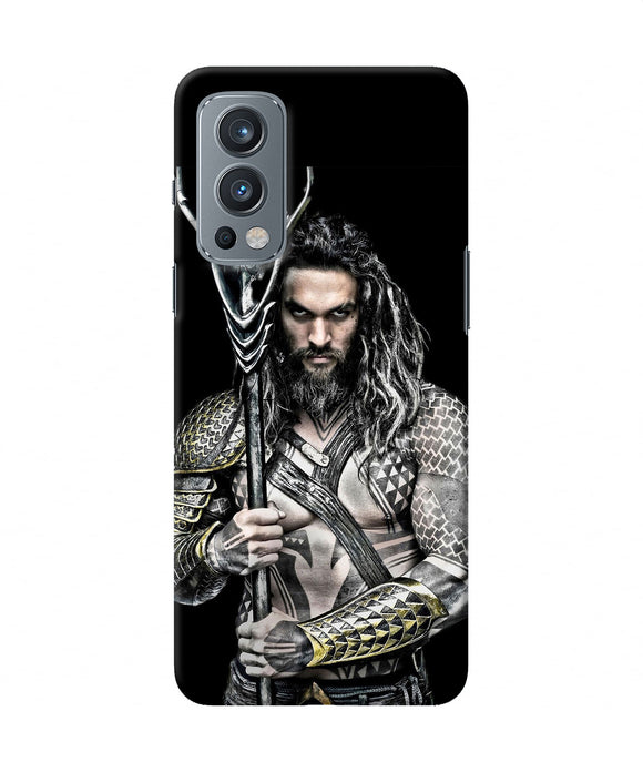 Aquaman trident black OnePlus Nord 2 5G Back Cover