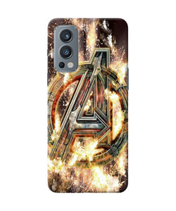 Avengers burning logo OnePlus Nord 2 5G Back Cover