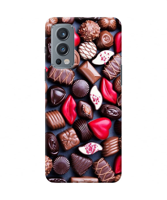 Valentine special chocolates OnePlus Nord 2 5G Back Cover