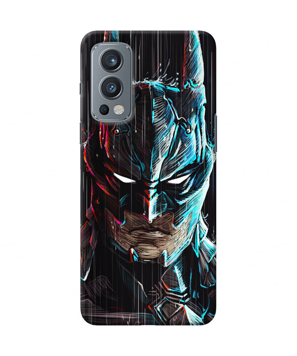 Batman face OnePlus Nord 2 5G Back Cover