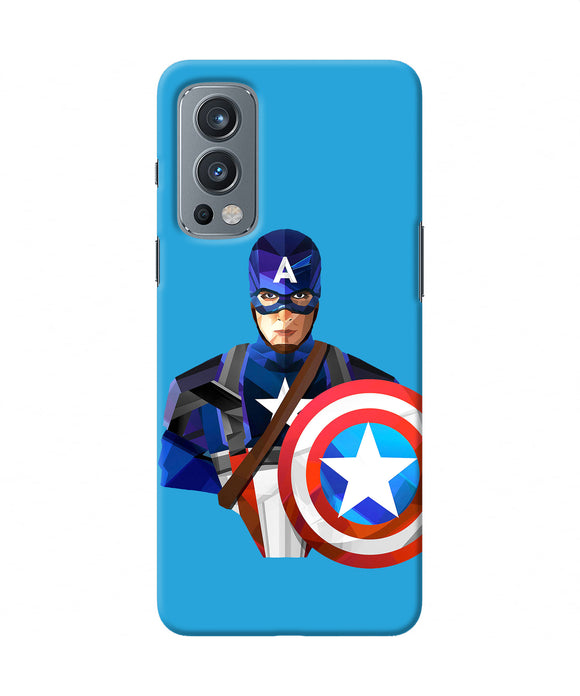 Captain america character OnePlus Nord 2 5G Back Cover