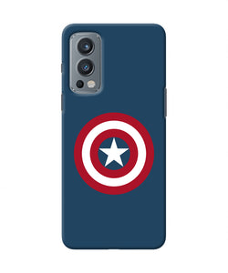 Captain america logo OnePlus Nord 2 5G Back Cover