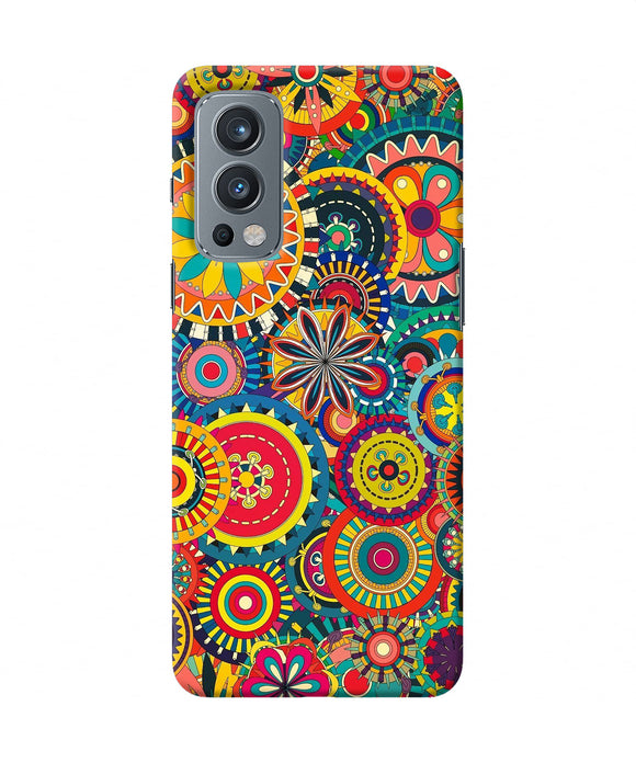 Colorful circle pattern OnePlus Nord 2 5G Back Cover