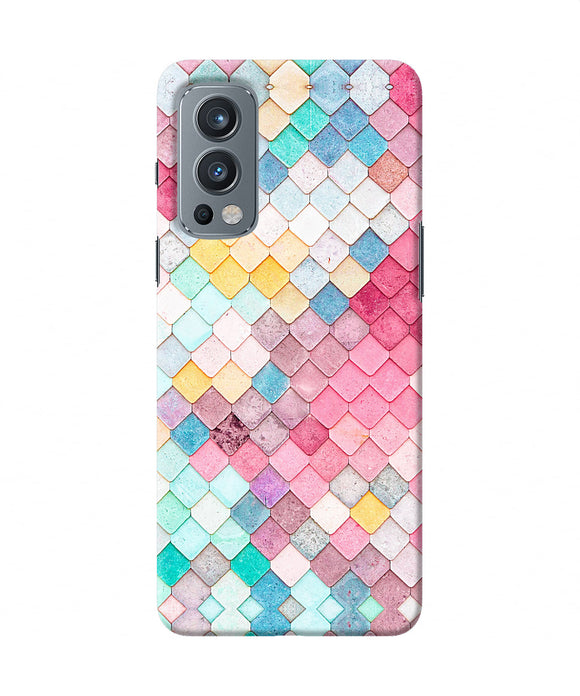 Colorful fish skin OnePlus Nord 2 5G Back Cover