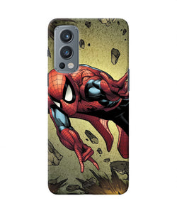 Spiderman on sky OnePlus Nord 2 5G Back Cover