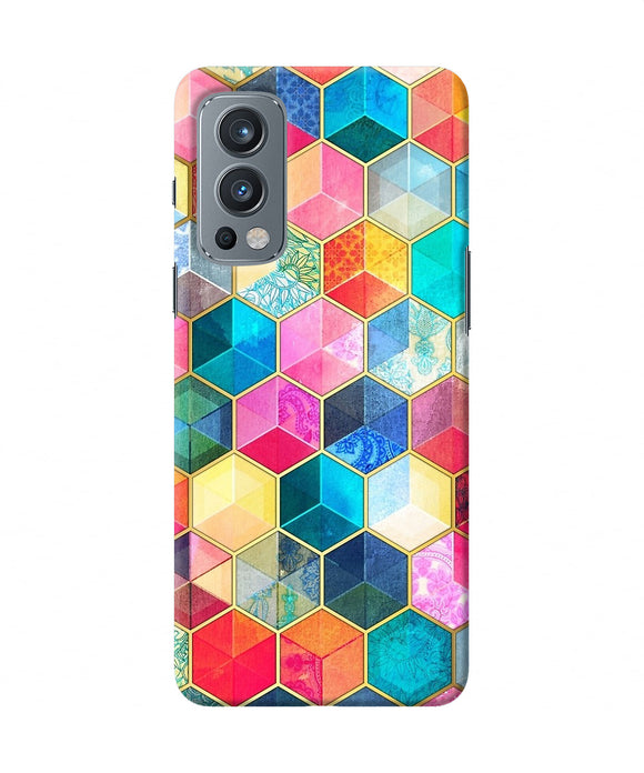 Abstract color box OnePlus Nord 2 5G Back Cover