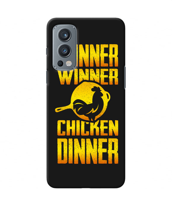 Pubg chicken dinner OnePlus Nord 2 5G Back Cover