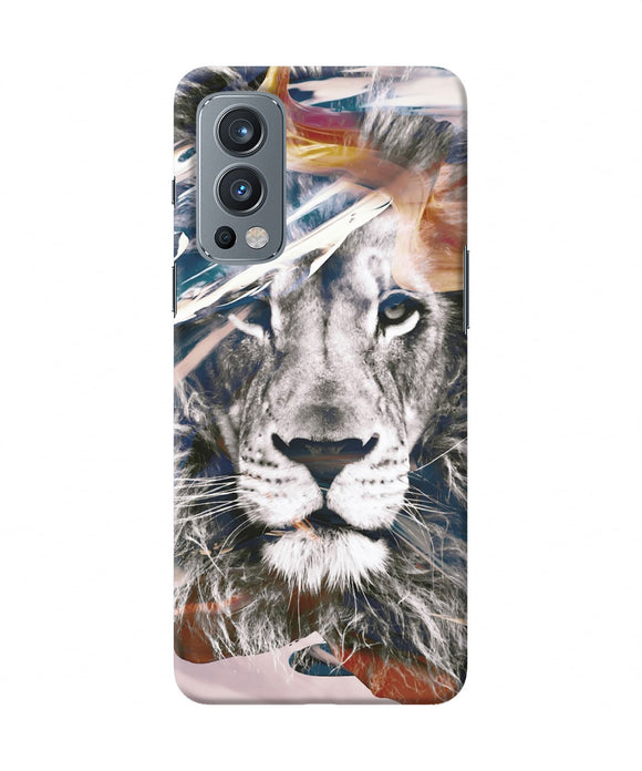 Lion poster OnePlus Nord 2 5G Back Cover
