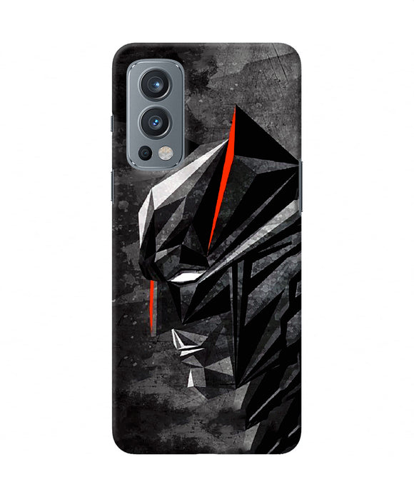 Batman black side face OnePlus Nord 2 5G Back Cover