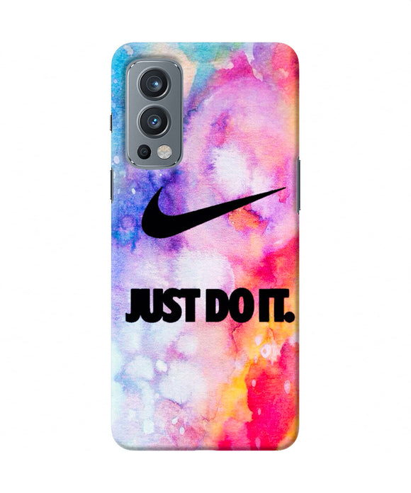 Just do it colors OnePlus Nord 2 5G Back Cover