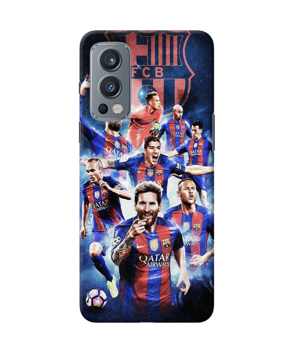 Messi FCB team OnePlus Nord 2 5G Back Cover