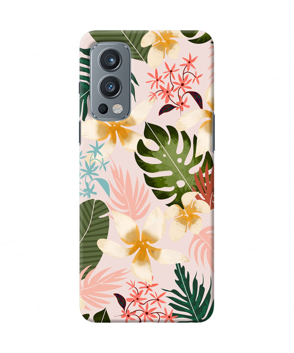 Leaf print OnePlus Nord 2 5G Back Cover