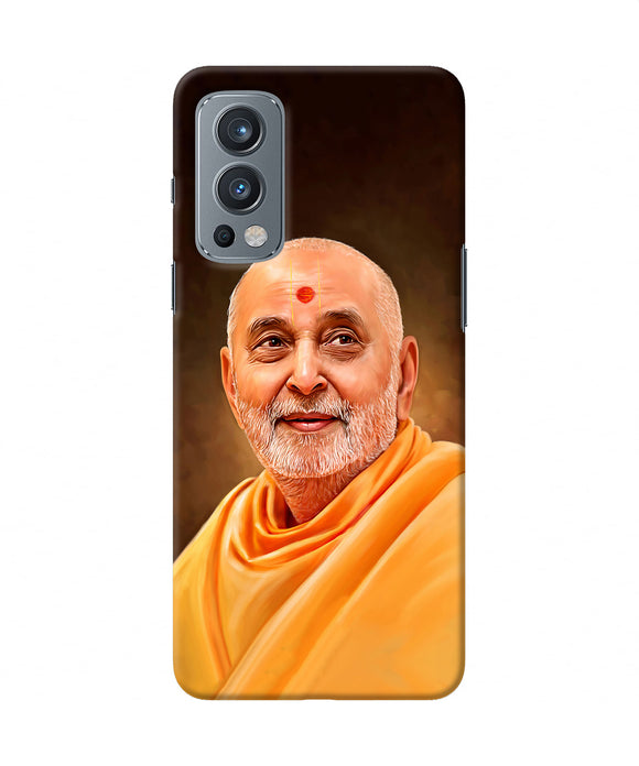 Pramukh swami painting OnePlus Nord 2 5G Back Cover