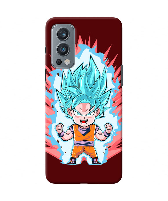 Goku little character OnePlus Nord 2 5G Back Cover