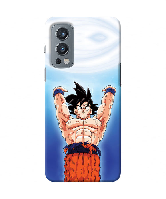 Goku super saiyan power OnePlus Nord 2 5G Back Cover
